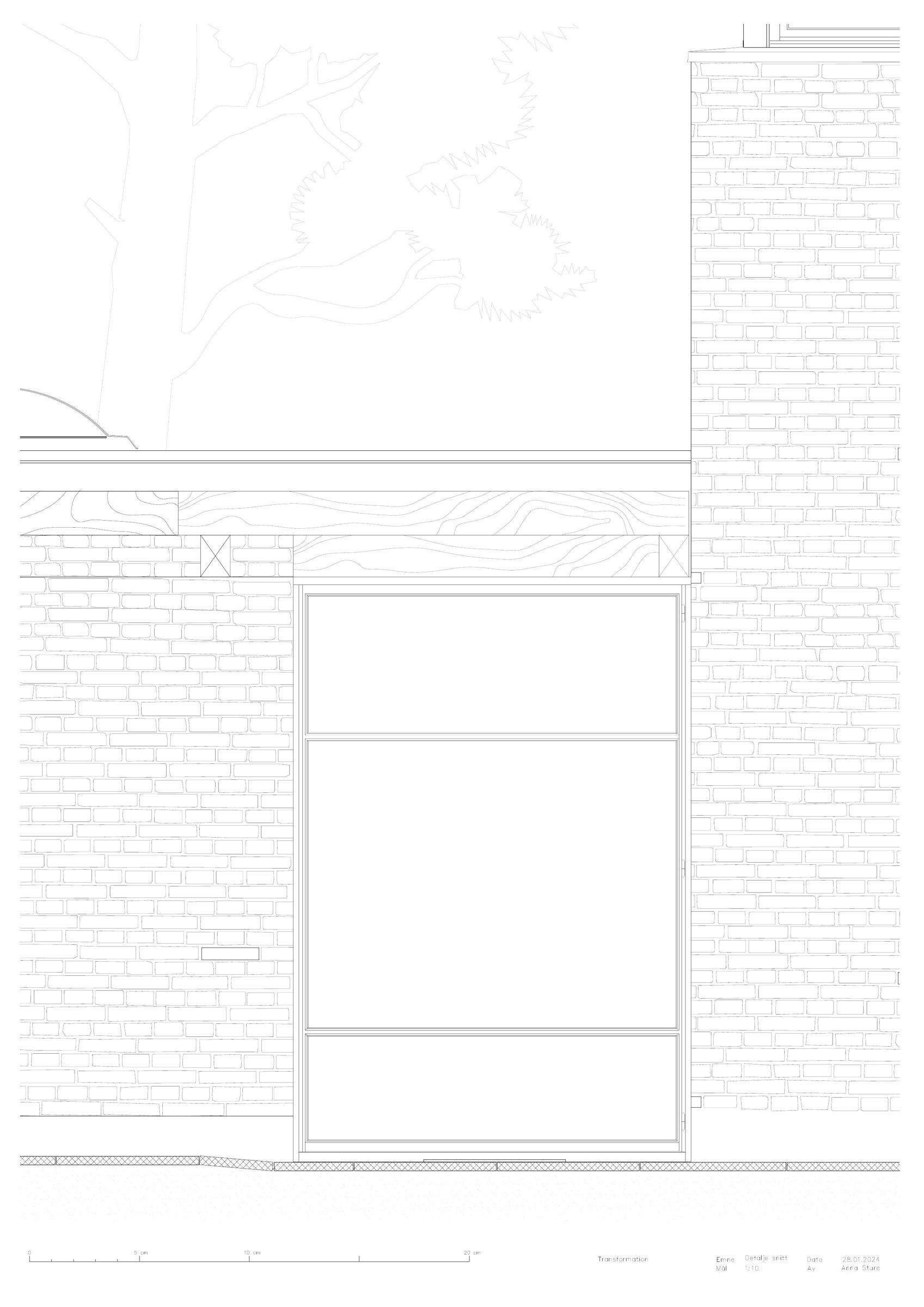 Detalj / oppriss