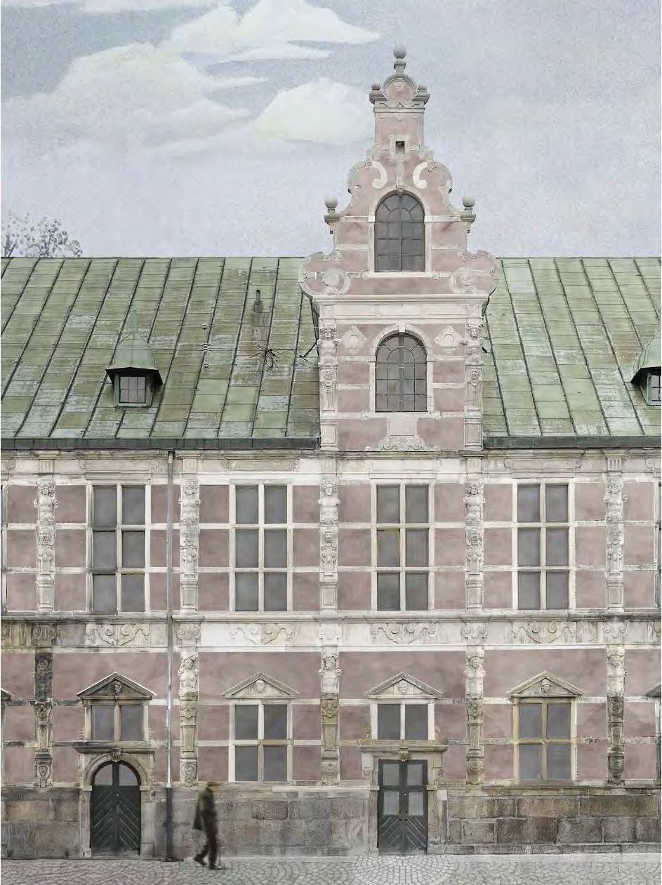 Visualisering / filset fasade